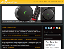 Tablet Screenshot of designswelove.com